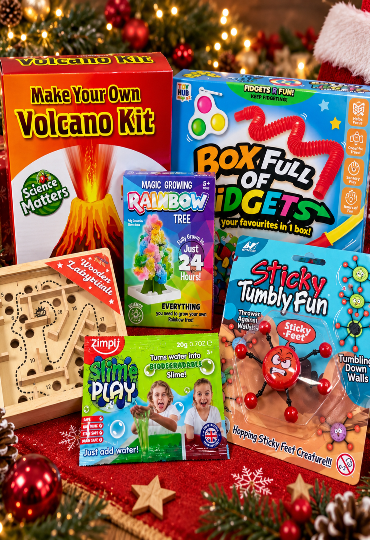 6 Gifts Stocking Filler Kit