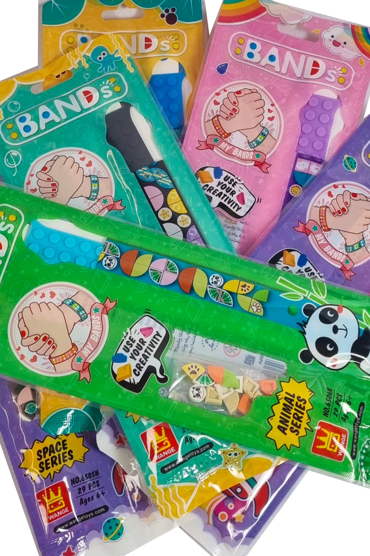 DIY Dots Bricks Whistband