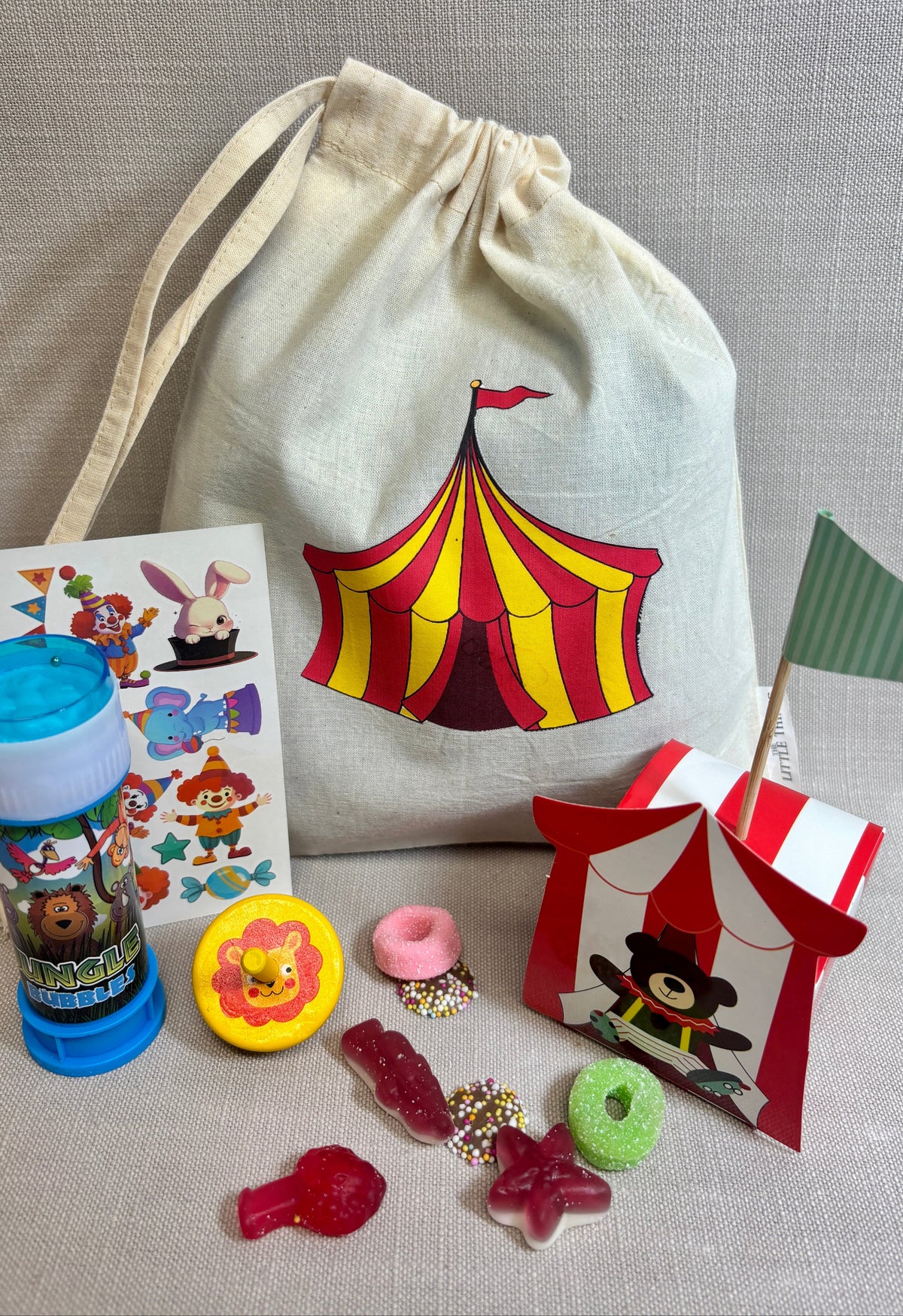 Party Bags - Circus | Pre filled