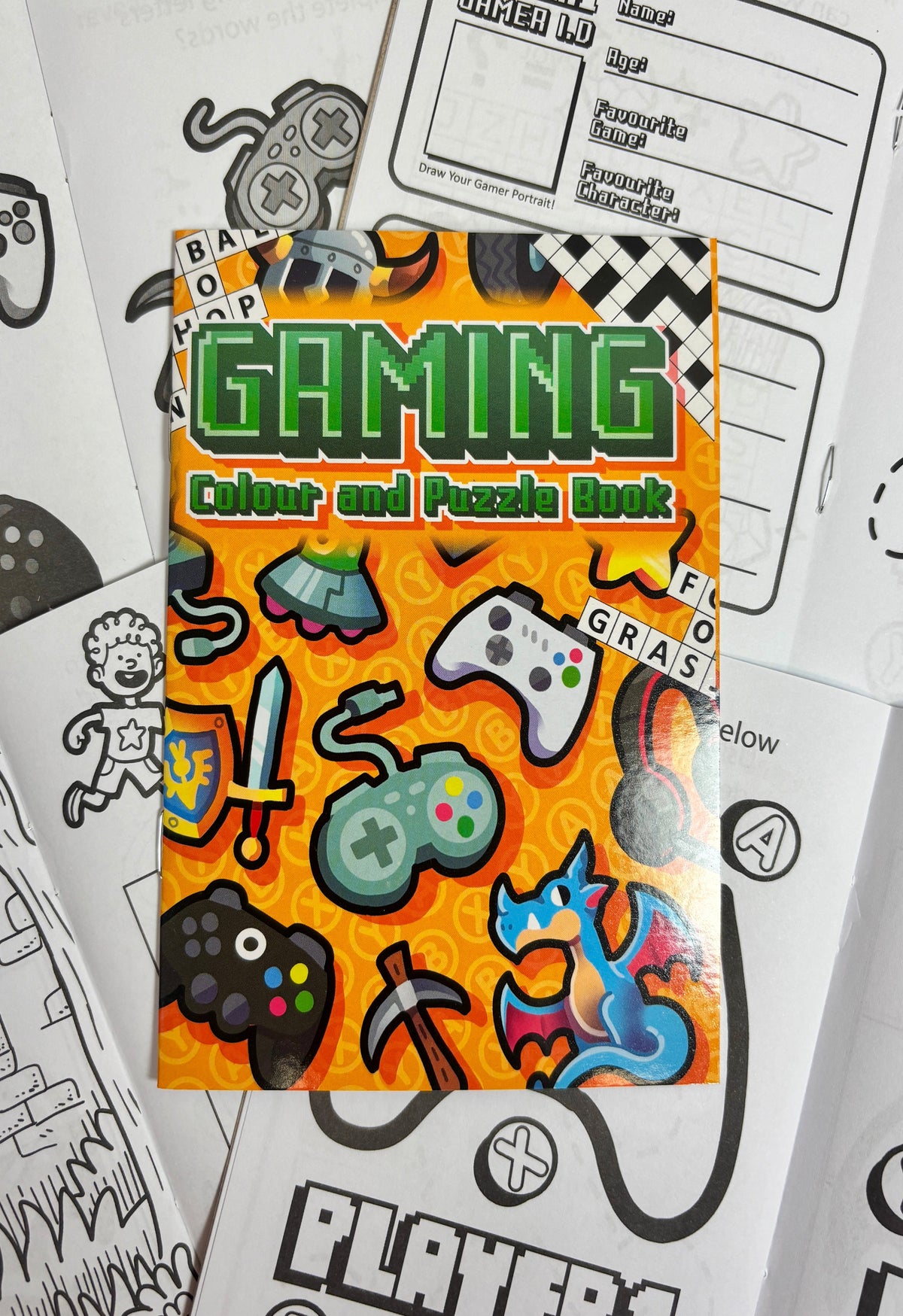 Gaming Activity Book