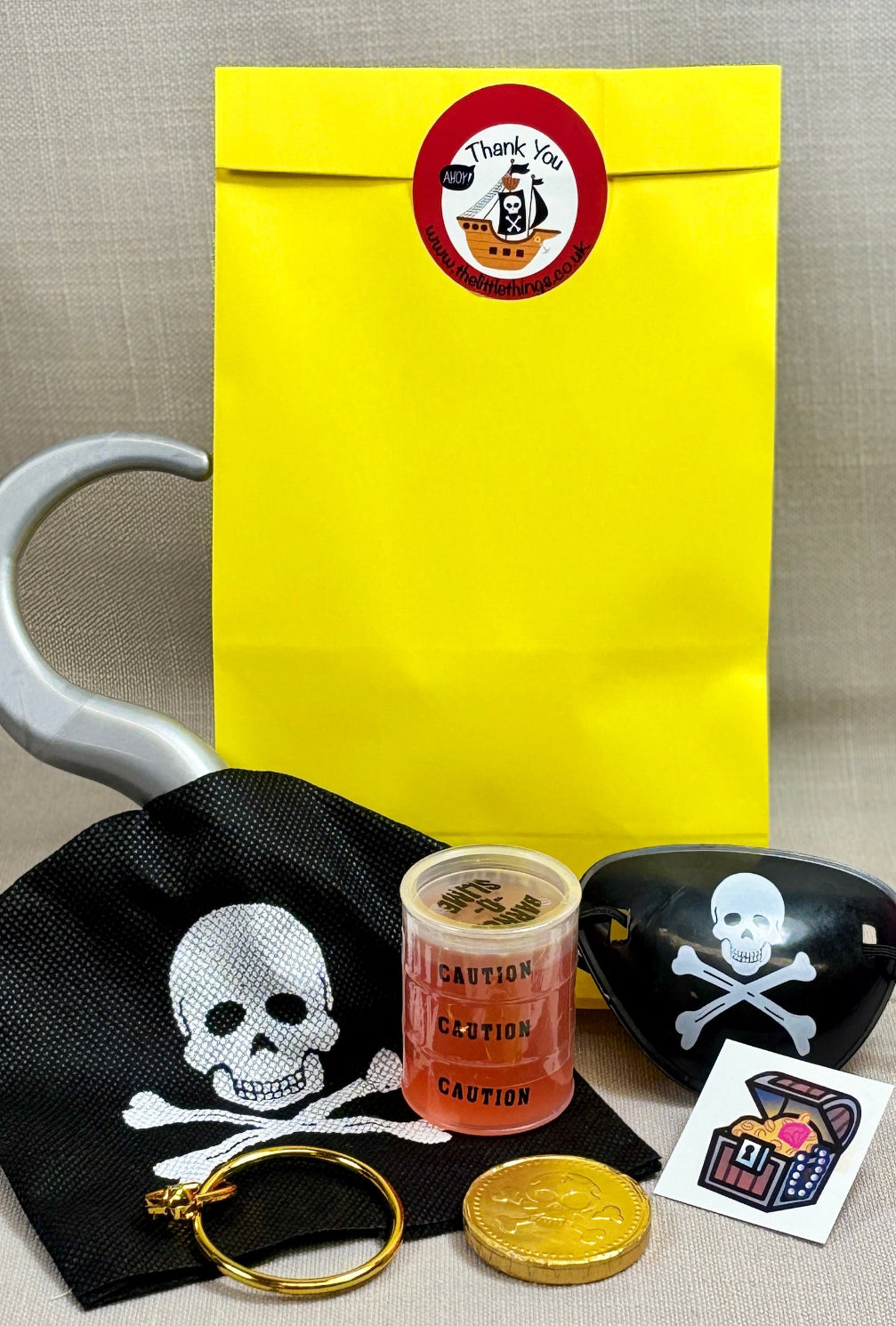 Paper Party Bags - Pirate | Pre Filled