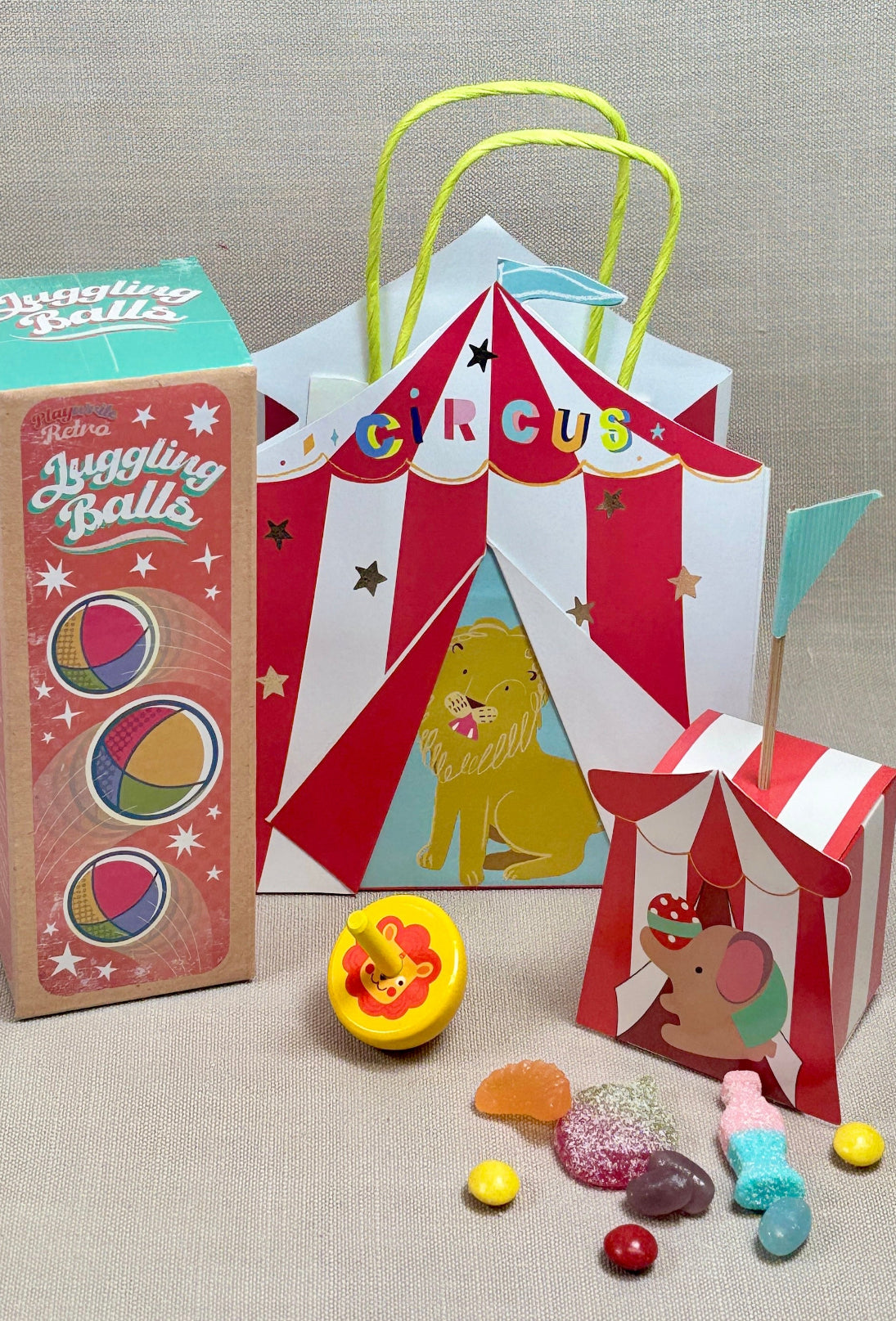 Paper Party Bags - Circus | Pre filled