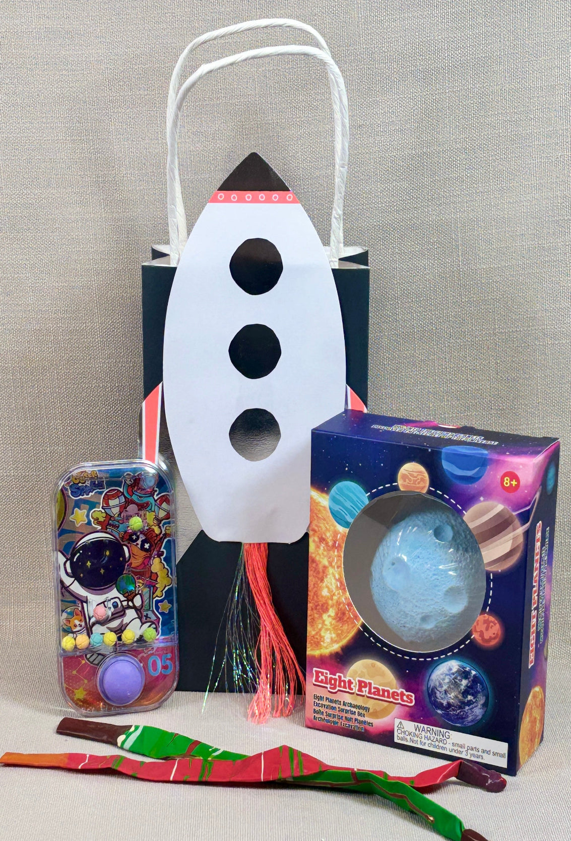 Paper Party Bags - Rocket | Pre Filled
