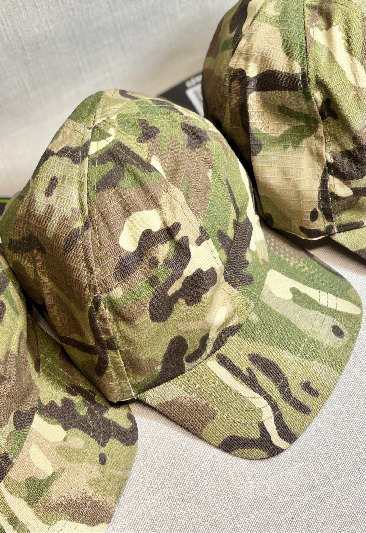 Camouflage baseball caps for kids