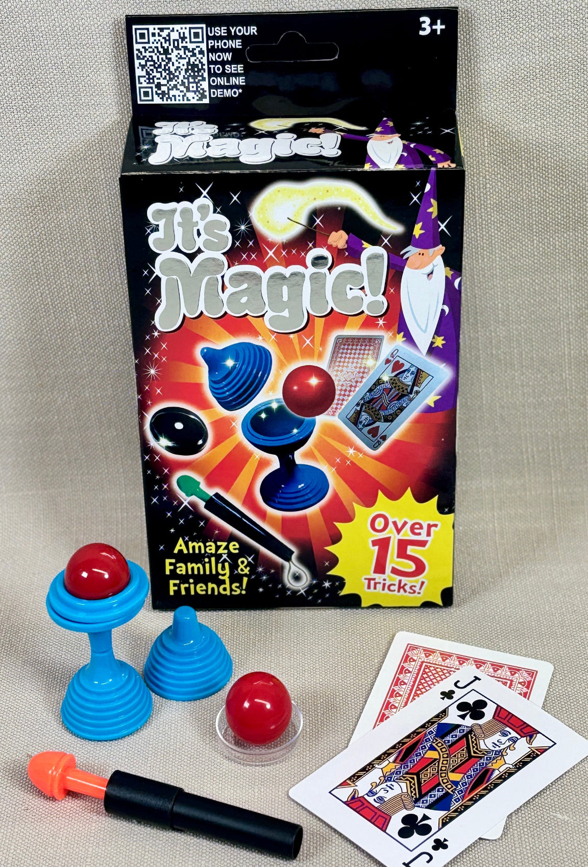 Magic trick toy set.