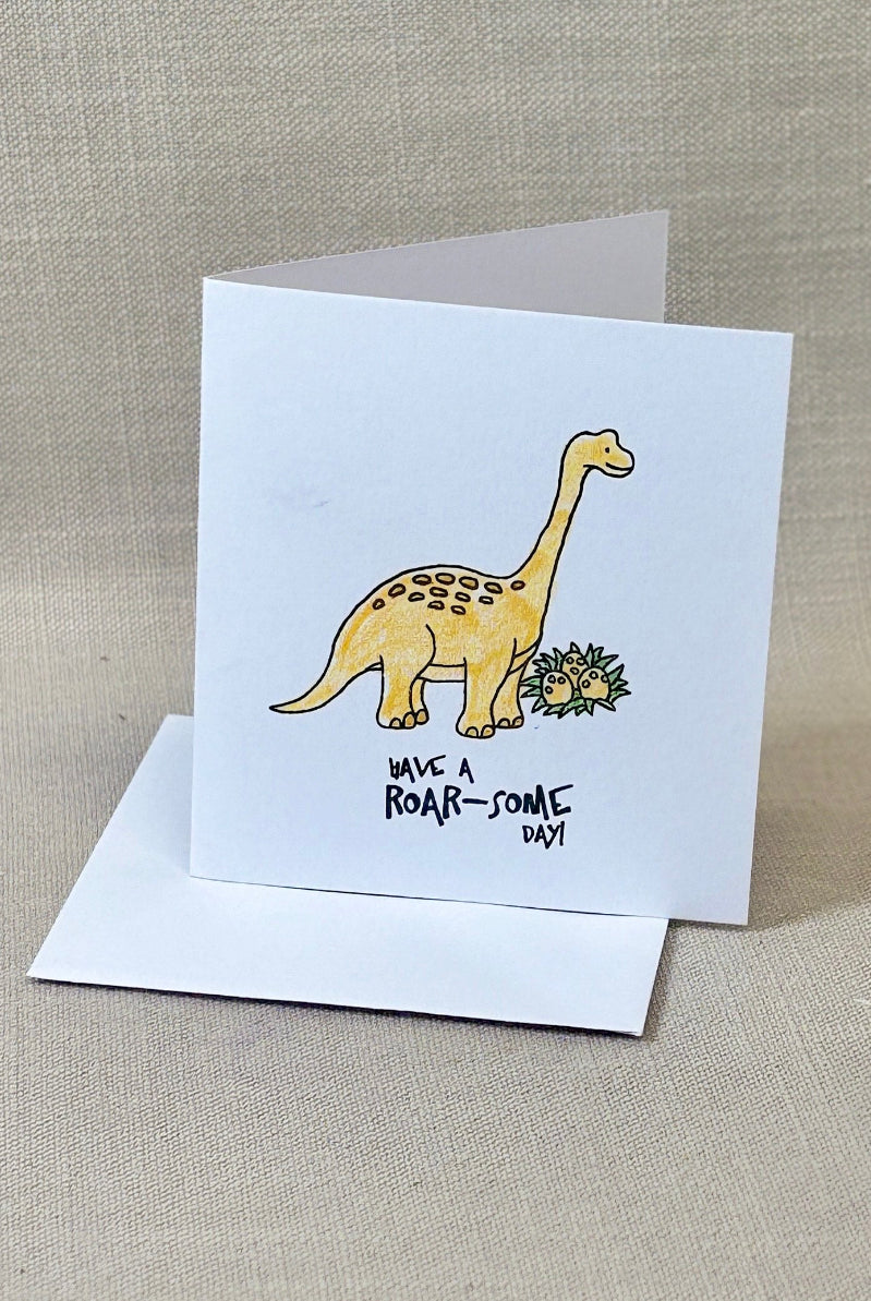 Birthday Card- Dinosaur