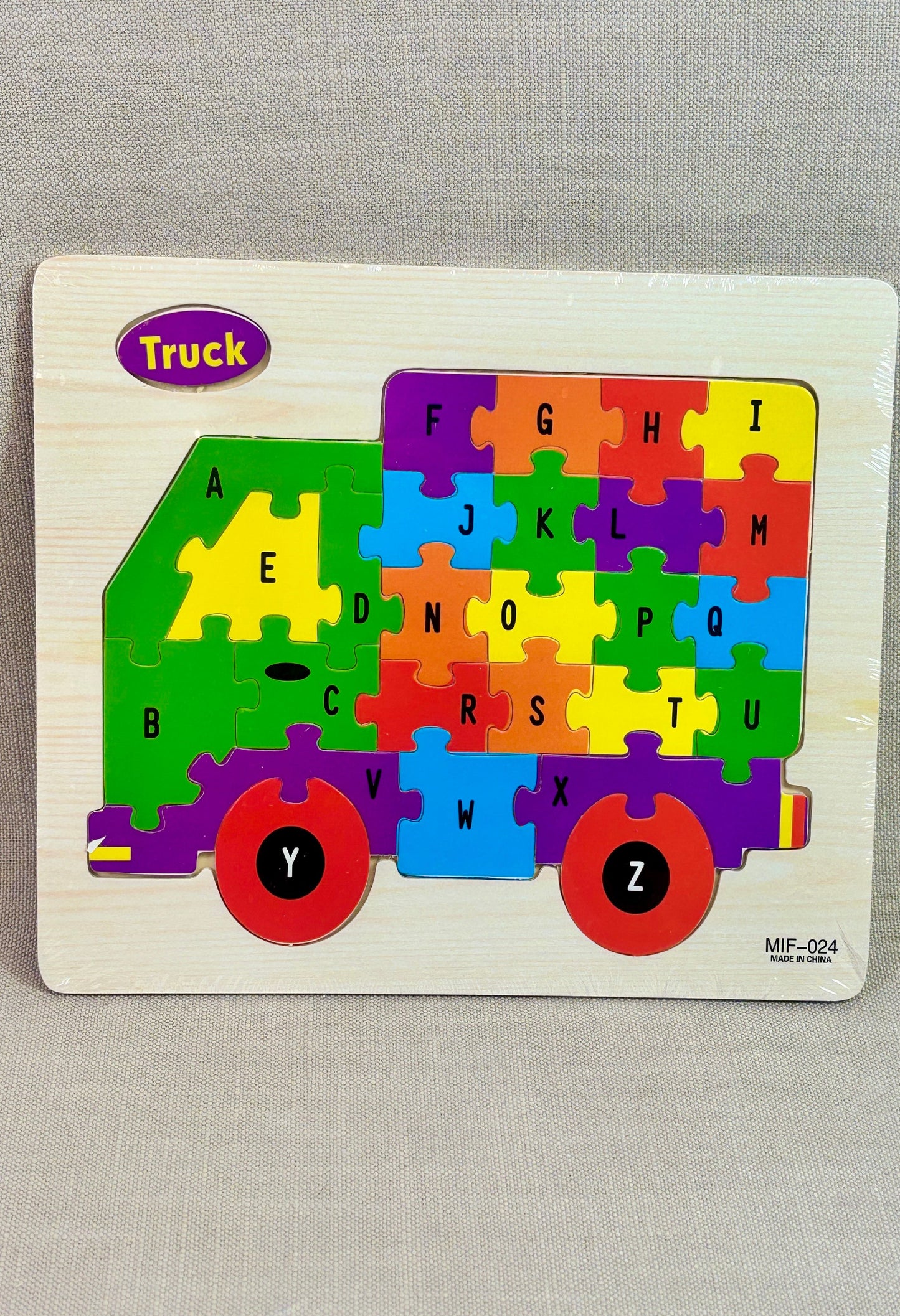 Wooden Construction Puzzle