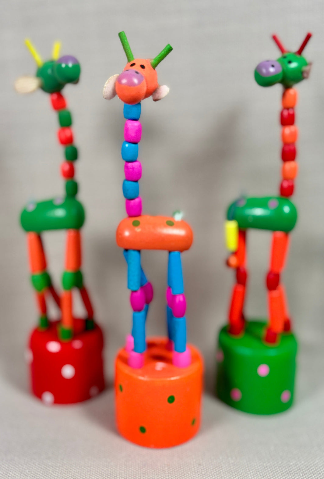 Wooden Dancing Animals