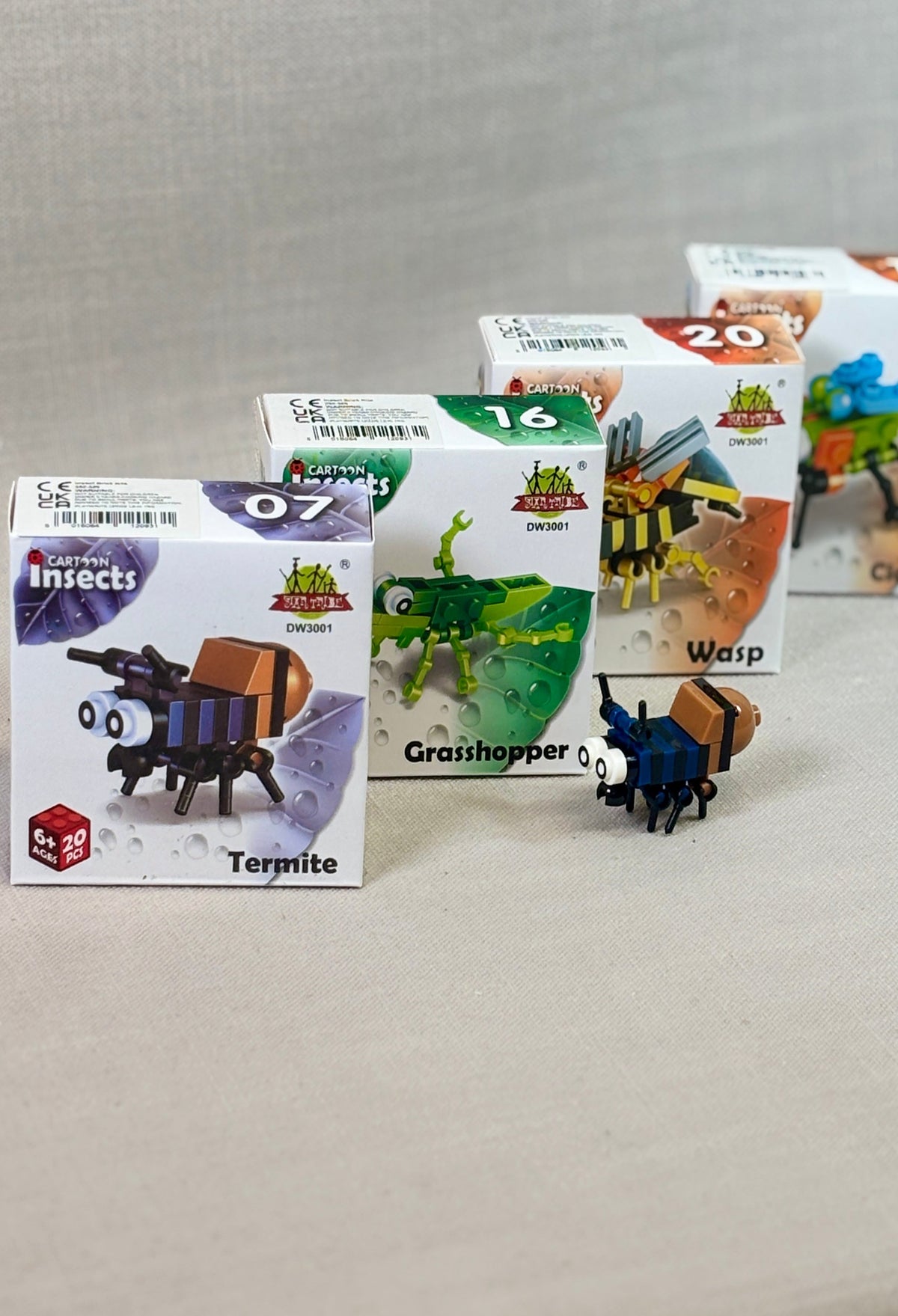 Mini Insect Brick Set