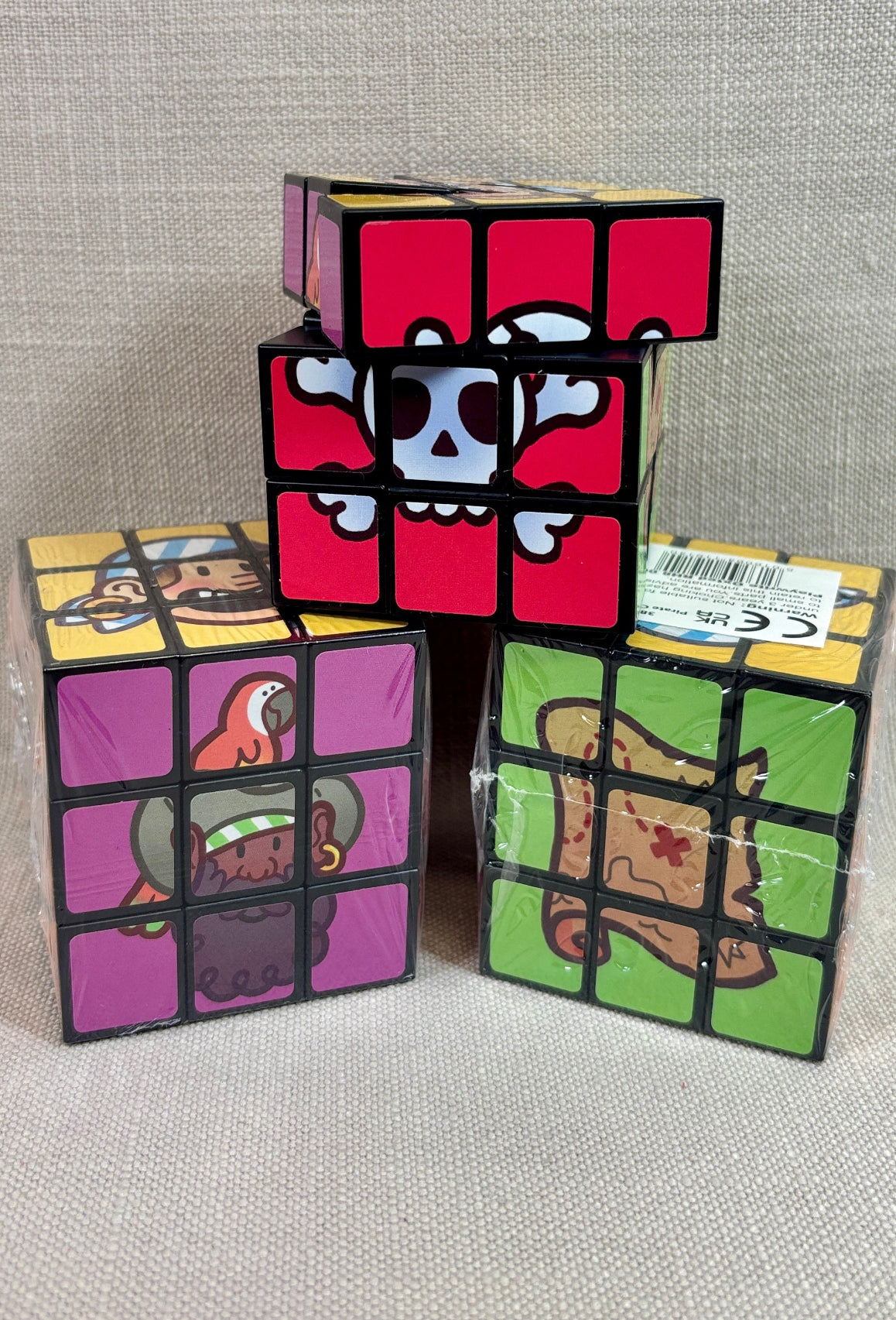 Mix and Match Pirate Rubik's Puzzle