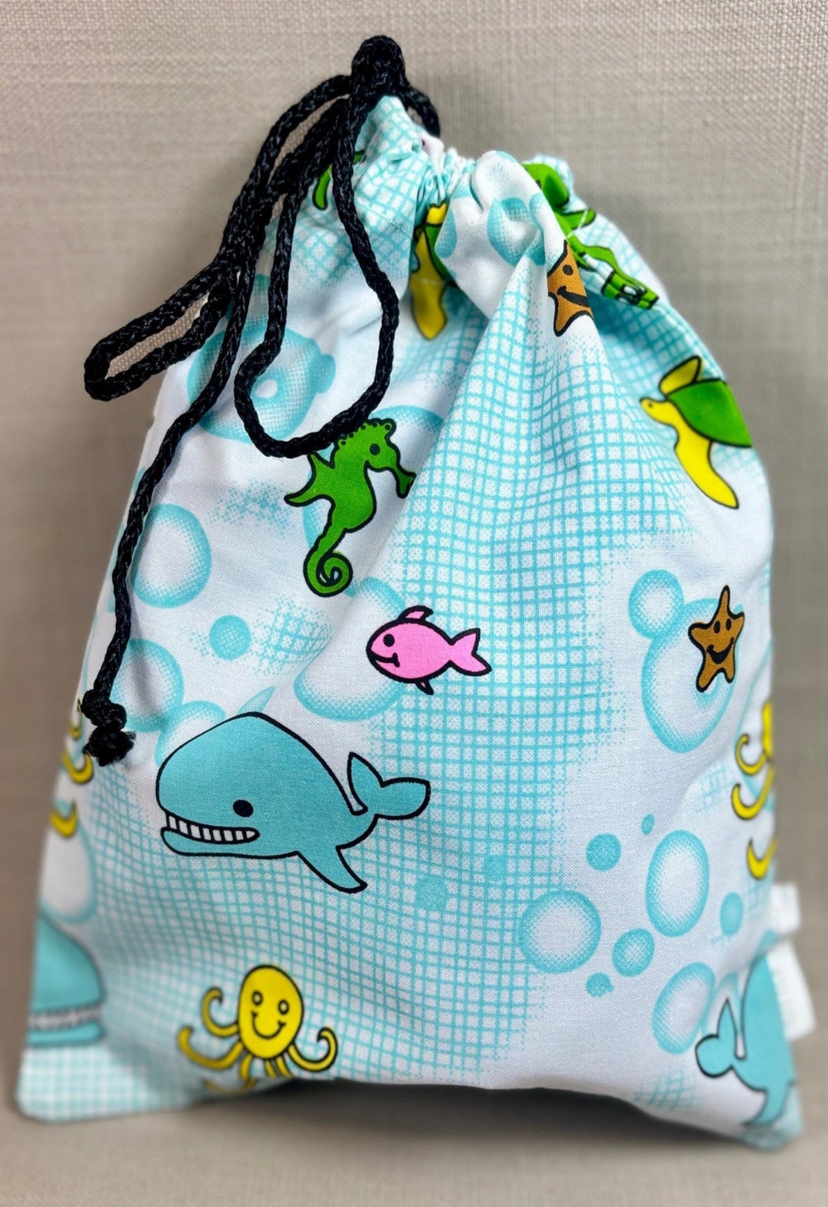 Under The Sea Print Fabric Party Bag