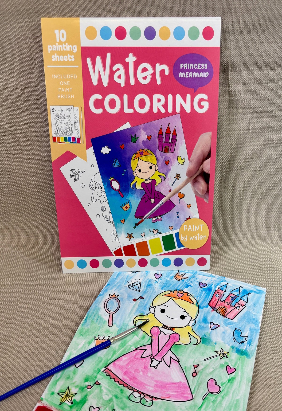 Princess Water Colouring