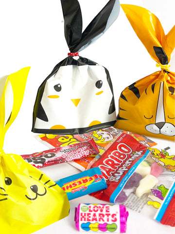 Pre filled Animal Tie Treat Bags