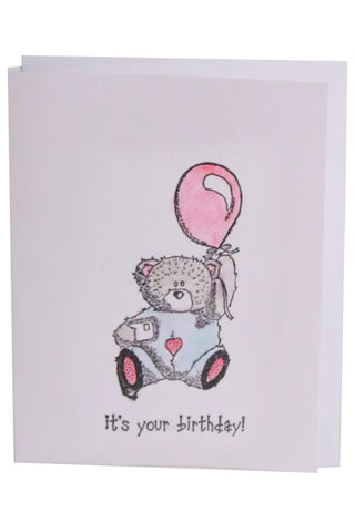 Birthday Card- Teddy Bear