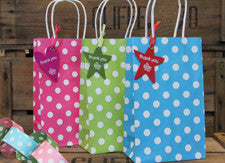 Purple Luxury Spots Party Bag - The Little Things