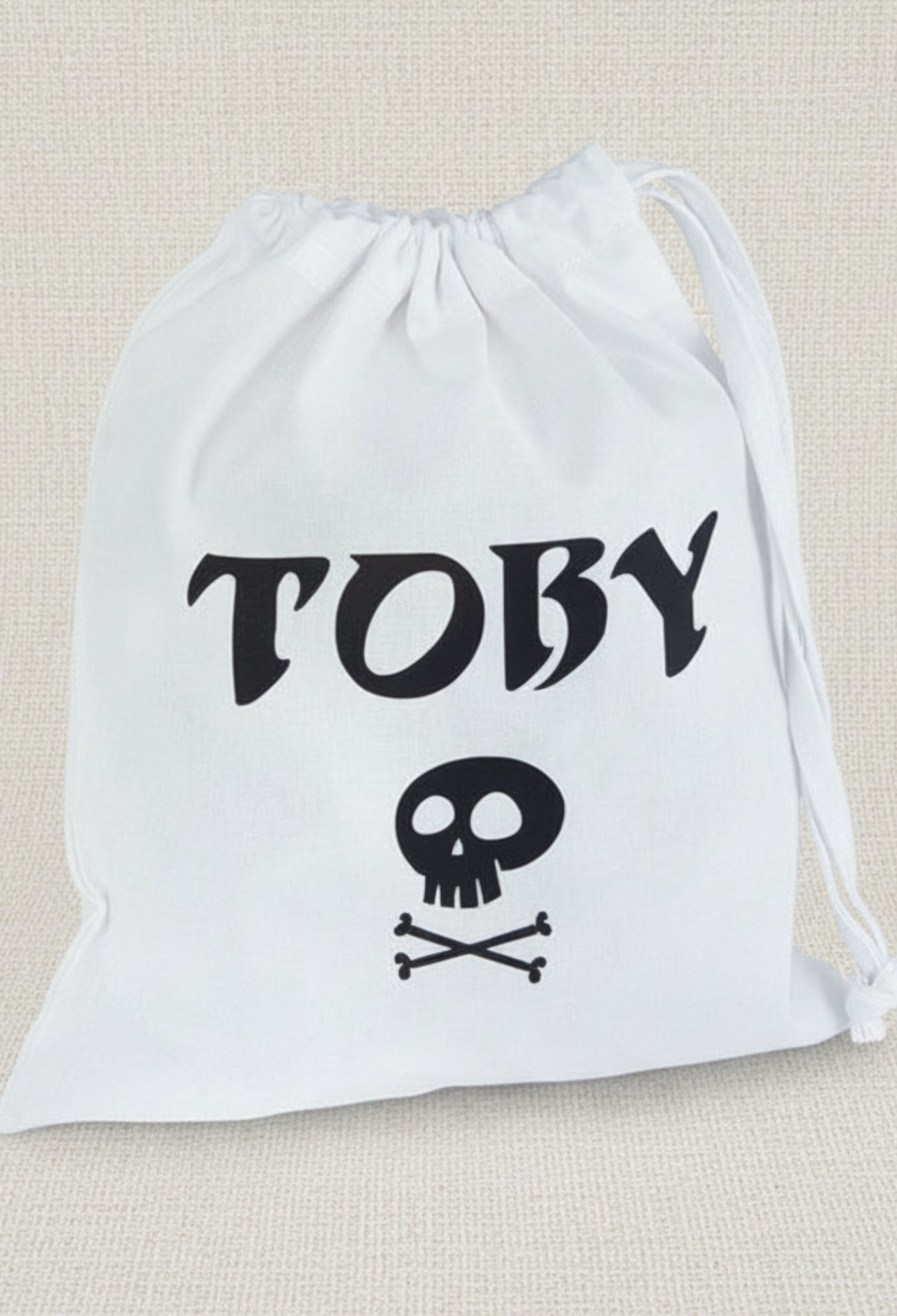 Personalised Fabric Bag Pirate - The Little Things