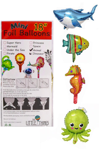 Mini Sea Life Foil Balloon - The Little Things