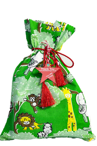 Animal Fabric Party Bag