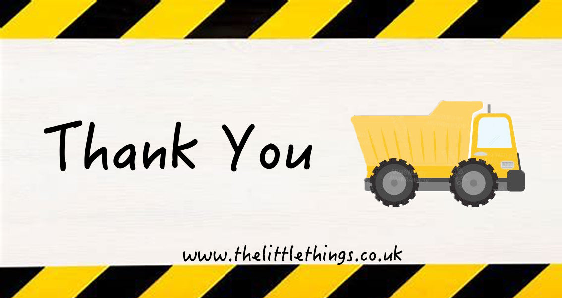 Construction Black Party Bag - The Little Things