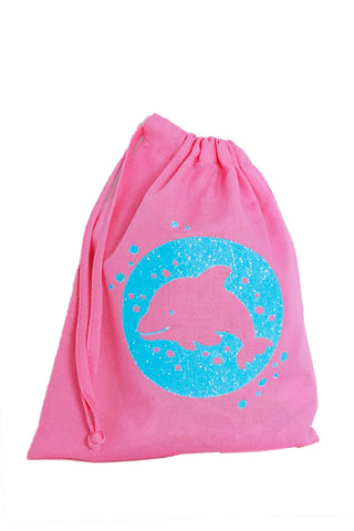Dolphin Fabric Party Bag - The Little Things