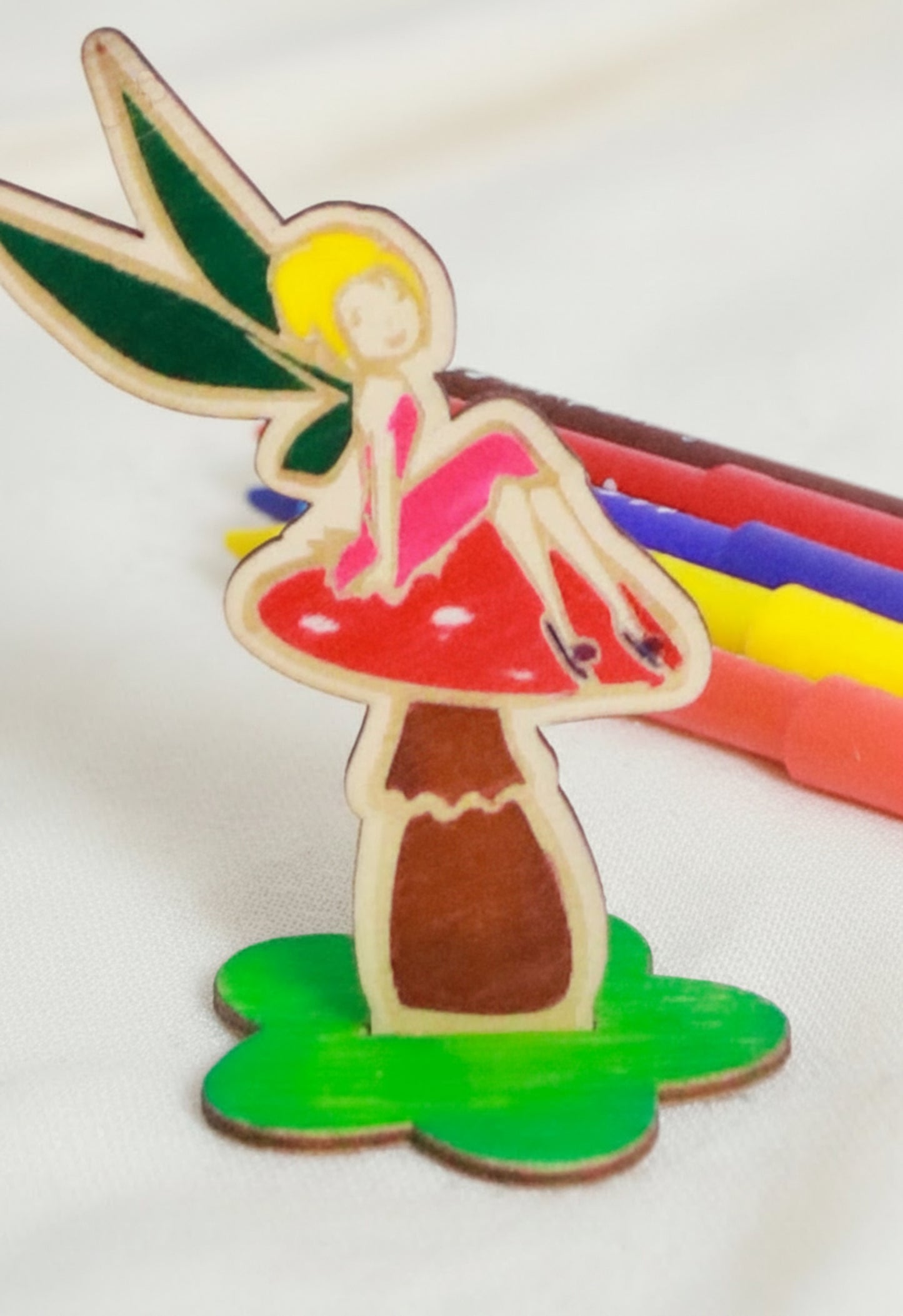 Wooden Fairy Colouring Kit - The Little Things