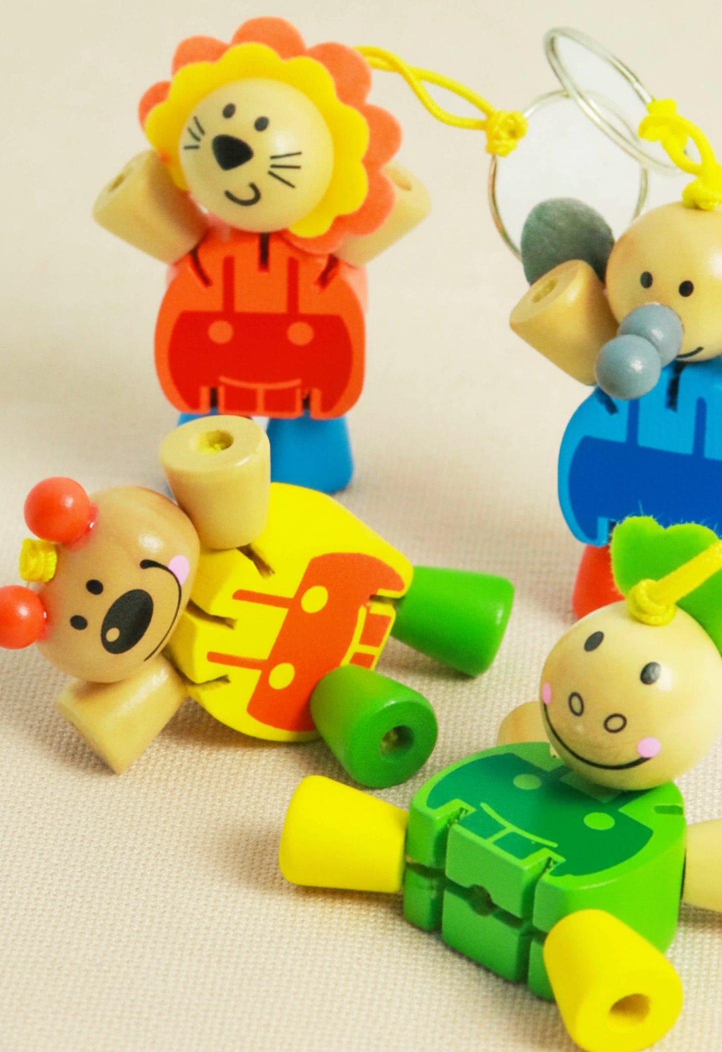 Flexible Animal Keyrings - The Little Things