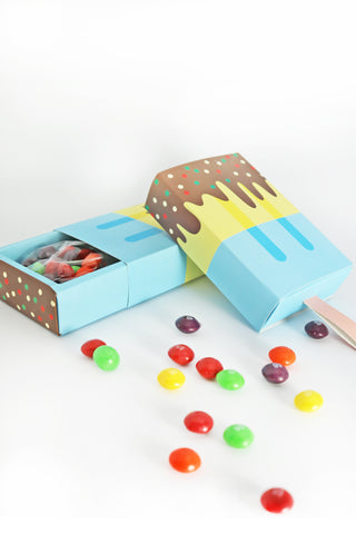 Ice-Cream Treat Box (Blue) - The Little Things