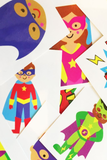 Pre Filled Paper Party Bag - Superhero - The Little Things