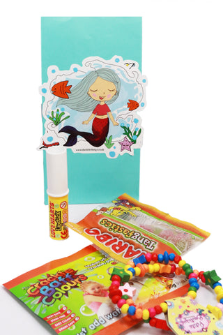 Pre Filled Paper Party Bag- Mini Mermaid