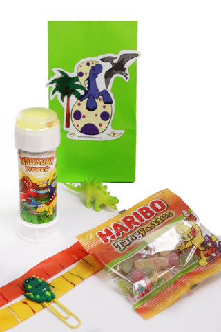Dinosaur party bags - Paper Party Bags