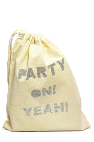 Party on Yeah! Fabric Party Bag - The Little Things