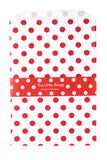 Red Spotty Treat Party Bags (Quantity 12) - The Little Things