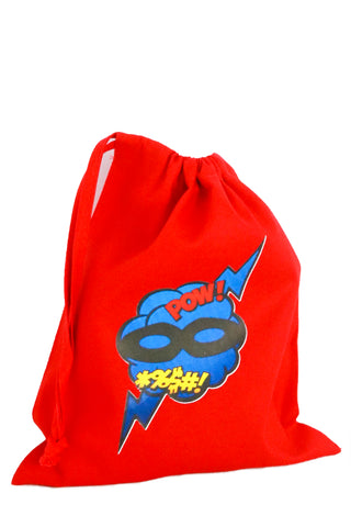 Superhero Fabric Party Bag - The Little Things