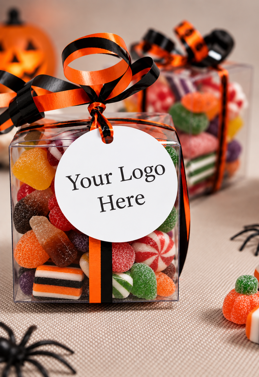 Sample Halloween Sweet Cubes for Corporate Clients