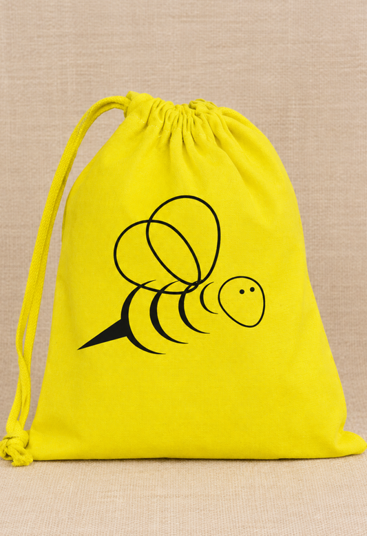 Bee Fabric Party Bags