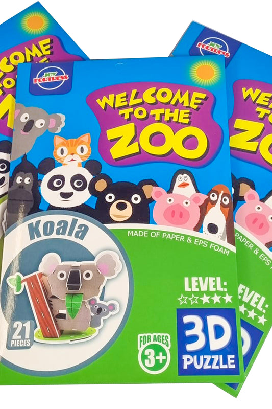 Welcome To The Zoo 3D Puzzle