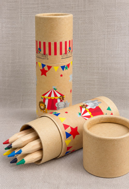 Circus Tube of Pencils
