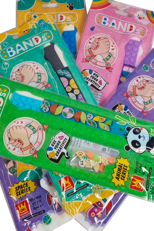 DIY Dots Bricks Whistband