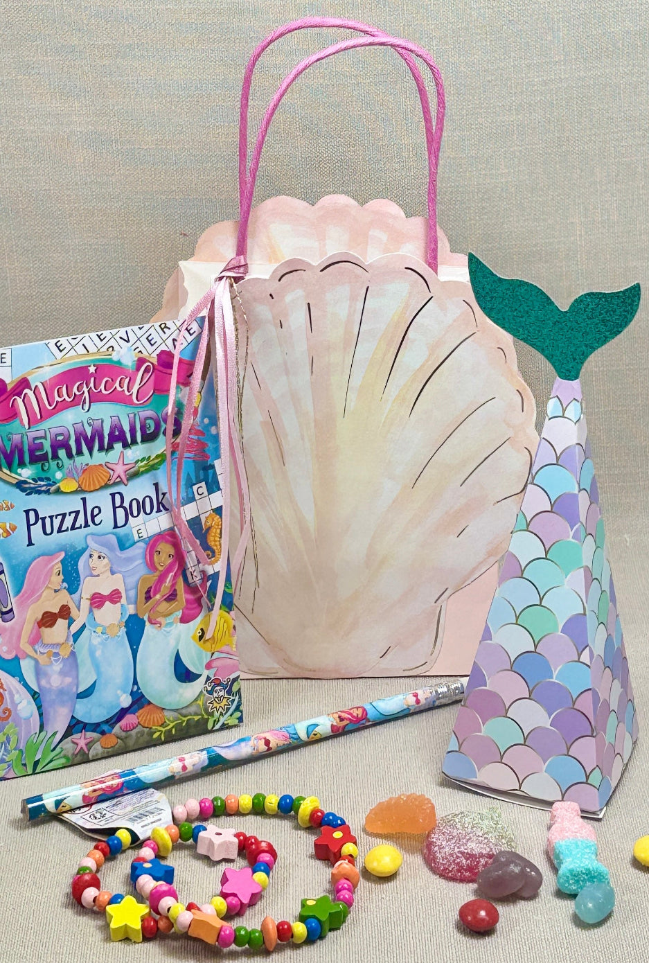 Paper Party Bags - Mermaid | Pre Filled