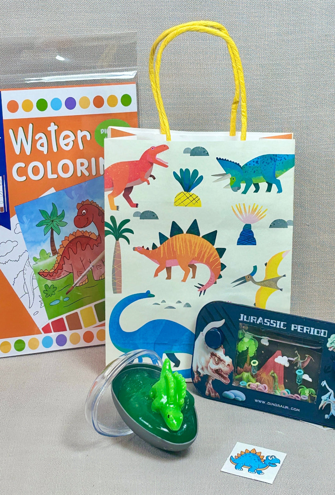 Paper Party Bags - Dinosaur | Pre Filled
