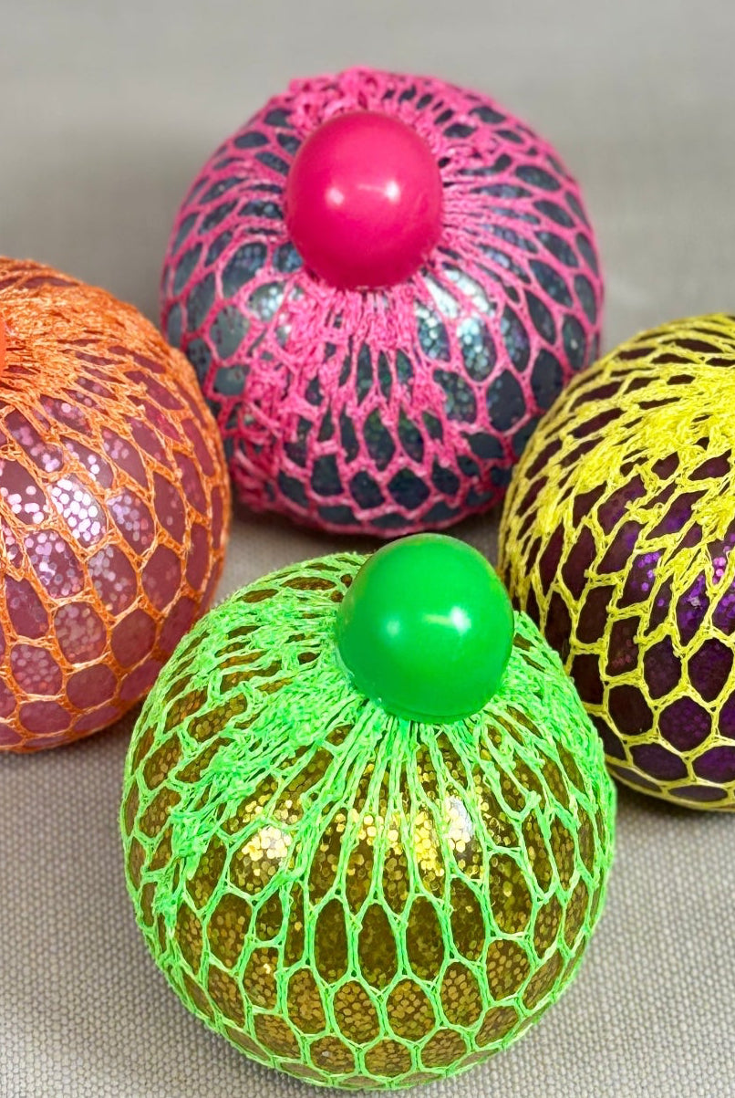 Light up Mesh squishy ball