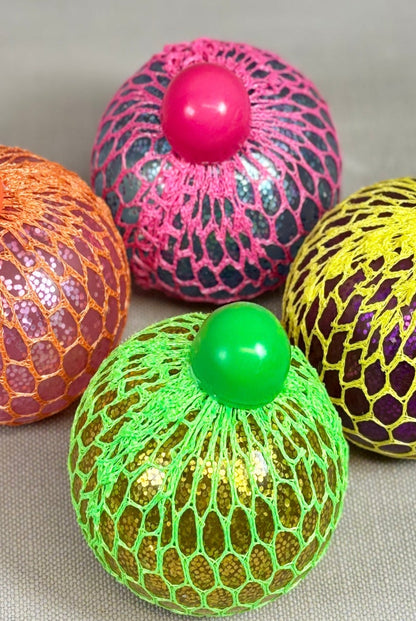 Light up Mesh squishy ball