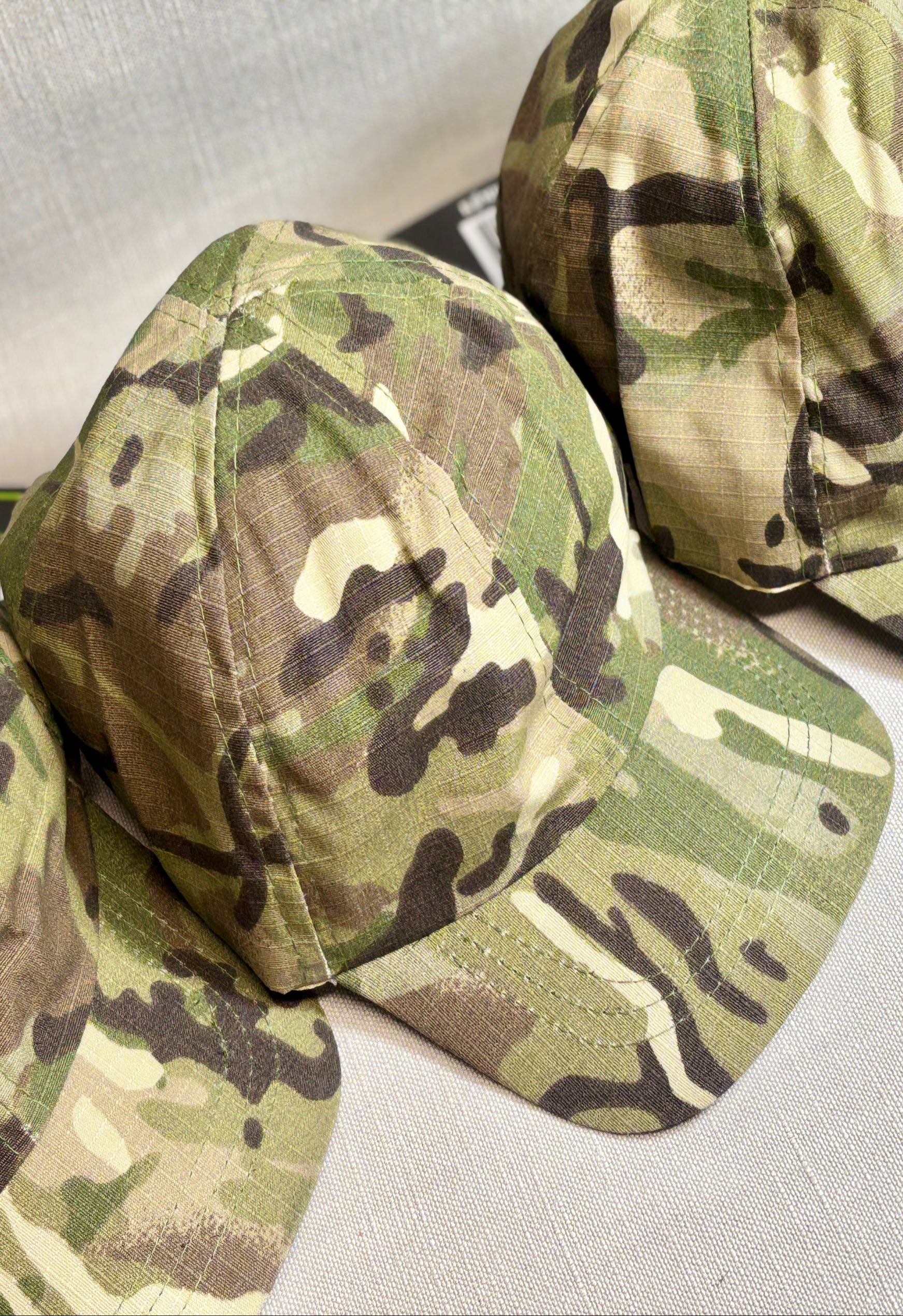 Camouflage baseball caps for kids