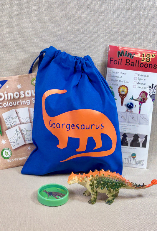 Party Bags - Personalised Dinosaur