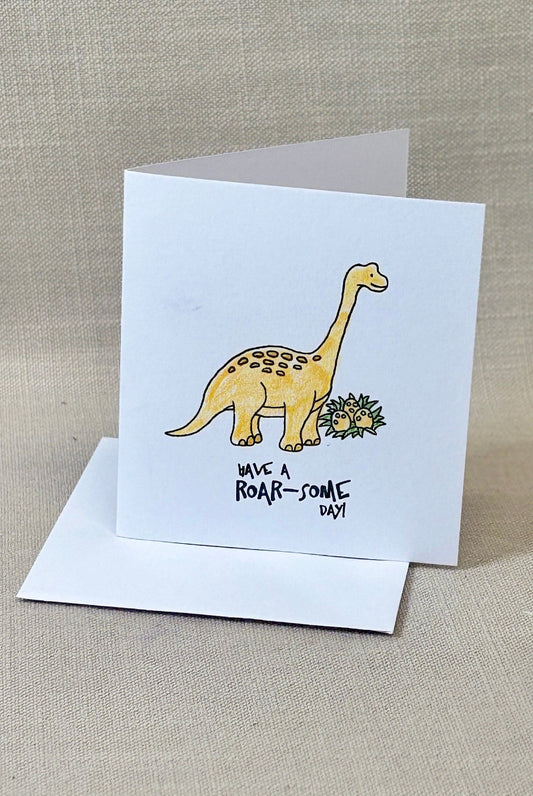Birthday Card- Dinosaur