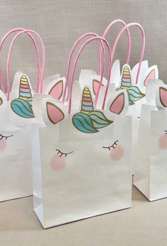 Unicorn Paper handled party bag.
