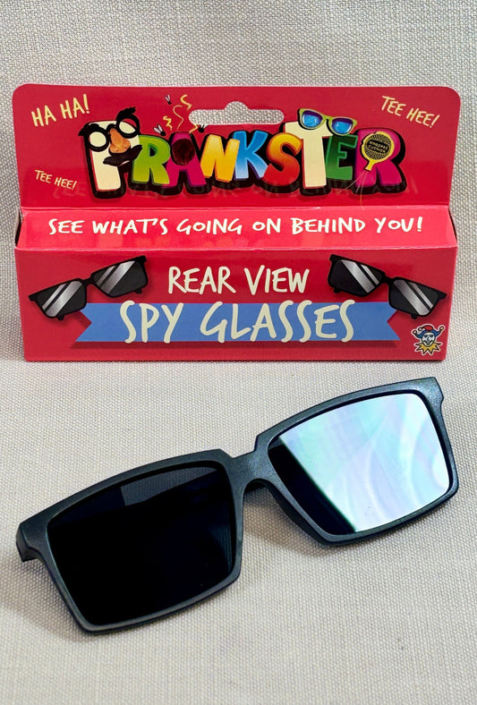 Rear view spy glasses.