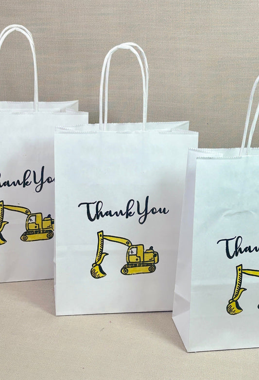 Digger Paper Party Bag