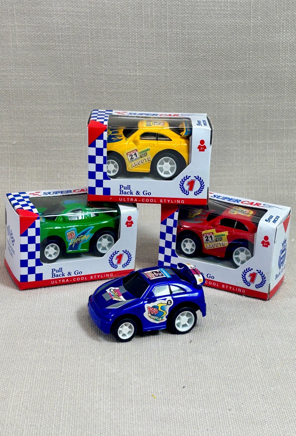 Pull back Super Cars