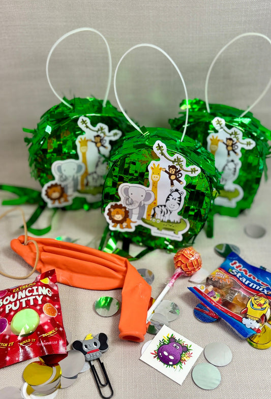 Pre-Filled Animal Piñata Favor